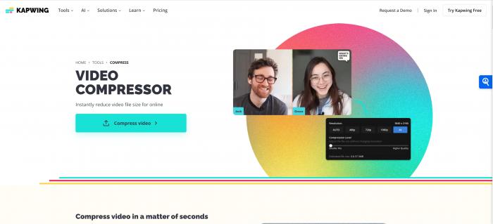 カプウィング・ビデオ・コンプレッサー